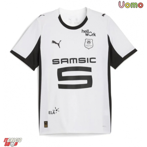 Stade Rennais Quentin Merlin #26 Seconda Maglia 2025-26 Manica Corta